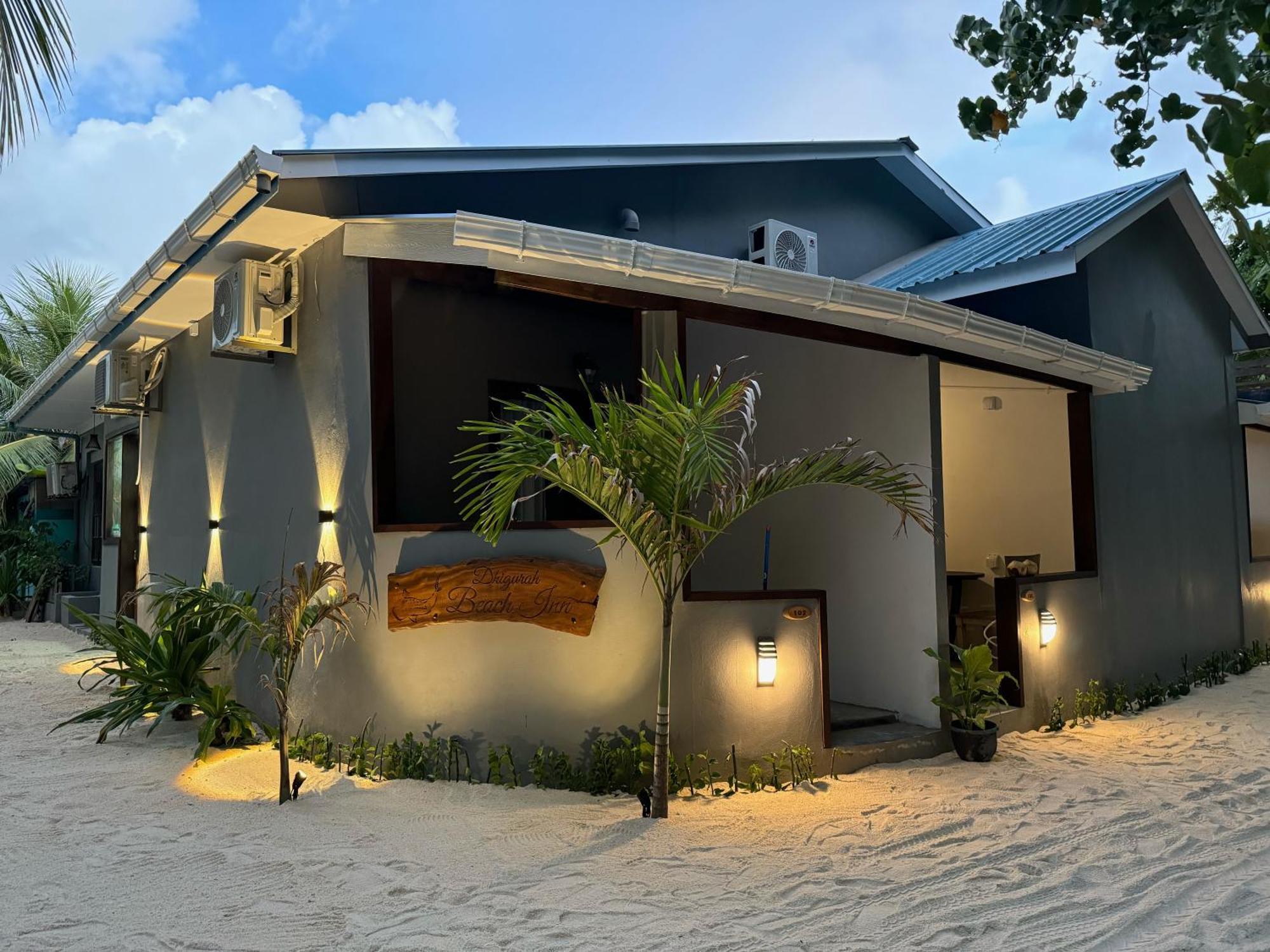 Dhigurah Beach Inn מראה חיצוני תמונה